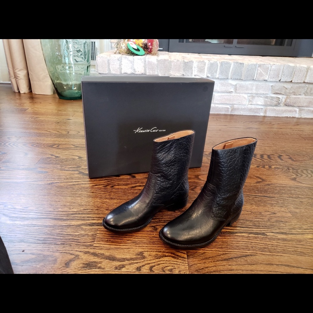 NEW Women’s Leather Boots Kenneth Cole NY s6